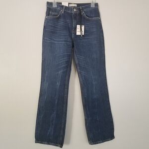 Zara The Straight High-Rise Jeans Size 2
